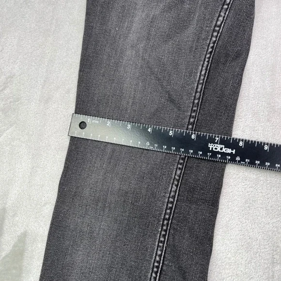 Wrangler High Rise Bold Bootcut Jeans Womens 0 Black Faded Stretch Western Denim - Picture 9 of 16